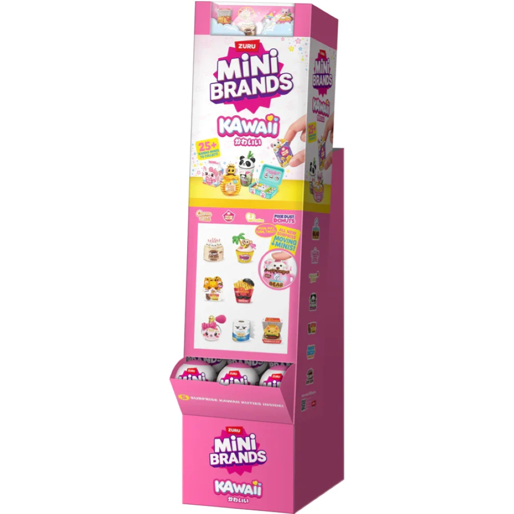 PREORDINE - ZURU MINI BRANDS -  KAWAII BOUQUET  -SERIES 1  -  CAPSULE - ESPOSITORE DA TERRA 30PCS - Scad.05/09/2026