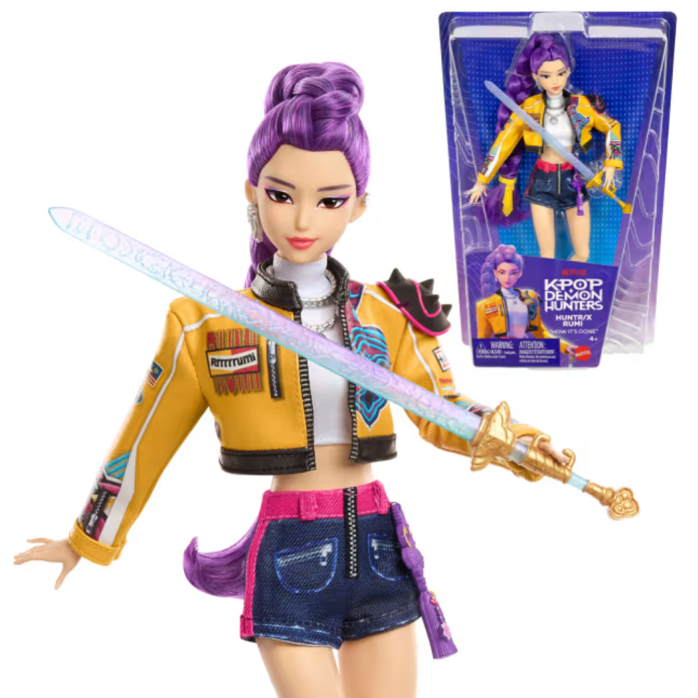 MATTEL - KPOP Demon Hunters RUMI Fashion Doll O/S  JRN35