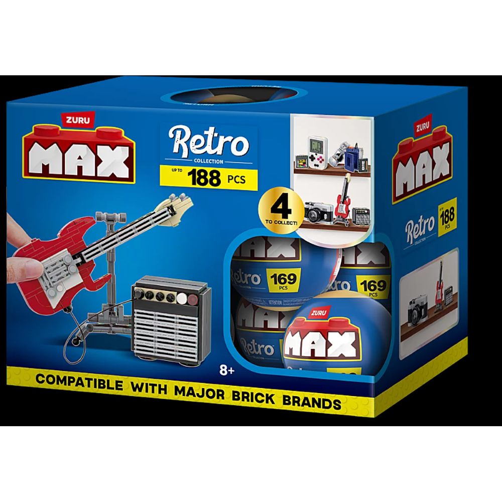 PREORDINE - ZURU  - MAX Premium Retro -  29PCS - Scad.05/09/2026