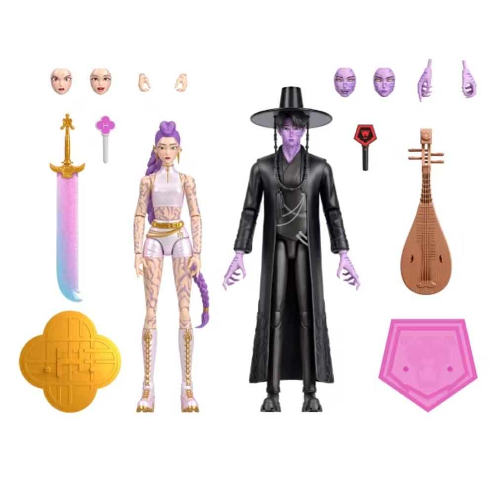 MATTEL - KPOP Demon Hunters Rumi & Jinu Final Battle Action Figure 2-Pack JRY40