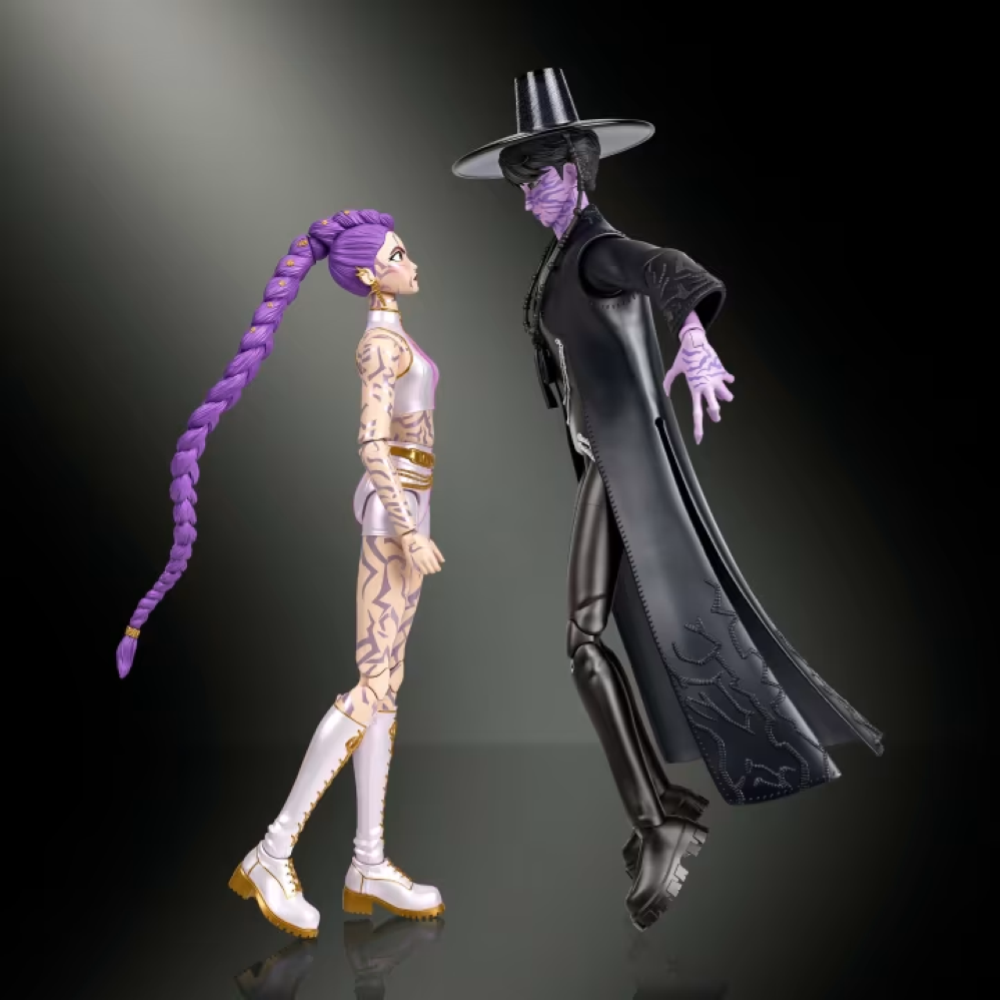 MATTEL - KPOP Demon Hunters Rumi & Jinu Final Battle Action Figure 2-Pack JRY40