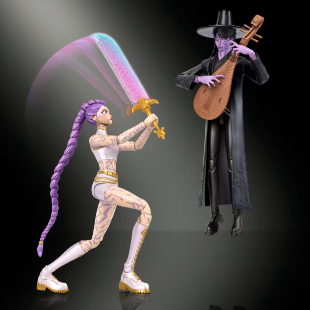 MATTEL - KPOP Demon Hunters Rumi & Jinu Final Battle Action Figure 2-Pack JRY40