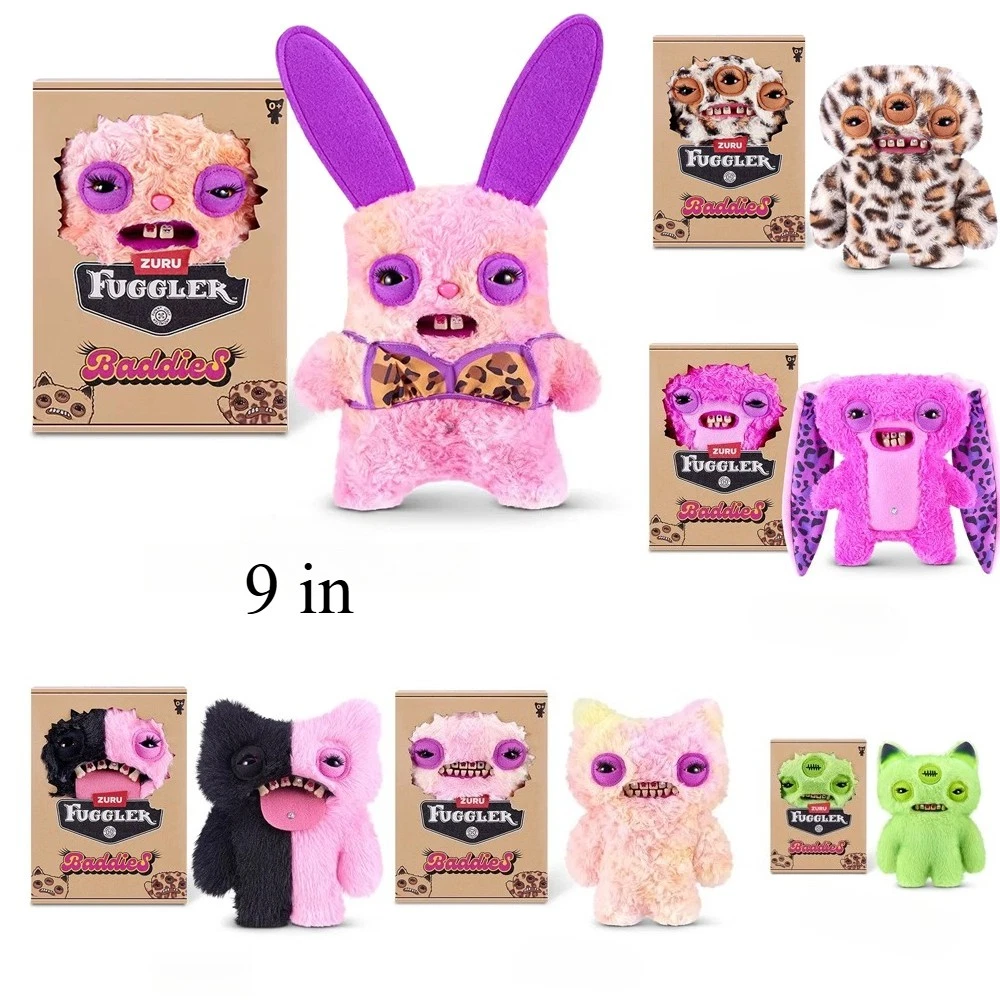 PREORDINE - ZURU  -  FUGGLER CORE SERIES 1 - BADDIES PLUSH -WINDOW BOX - Scad.05/09/2026
