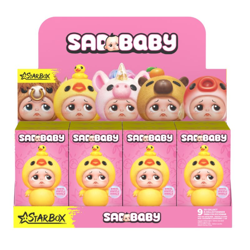 PREORDINE - ZURU - SAD BABY  - ANIMALS - SERIES 1 - BLIND BOX-PAPER BOX - Scad.05/09/2026
