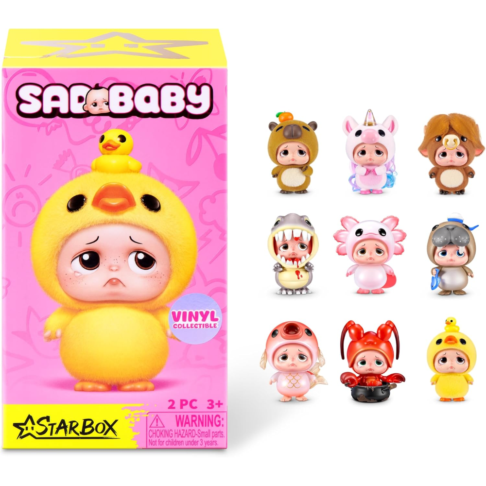 PREORDINE - ZURU -  SAD BABY ANIMALS -  BLIND BOX-PAPER BOX - 28PCS - Scad.05/09/2026