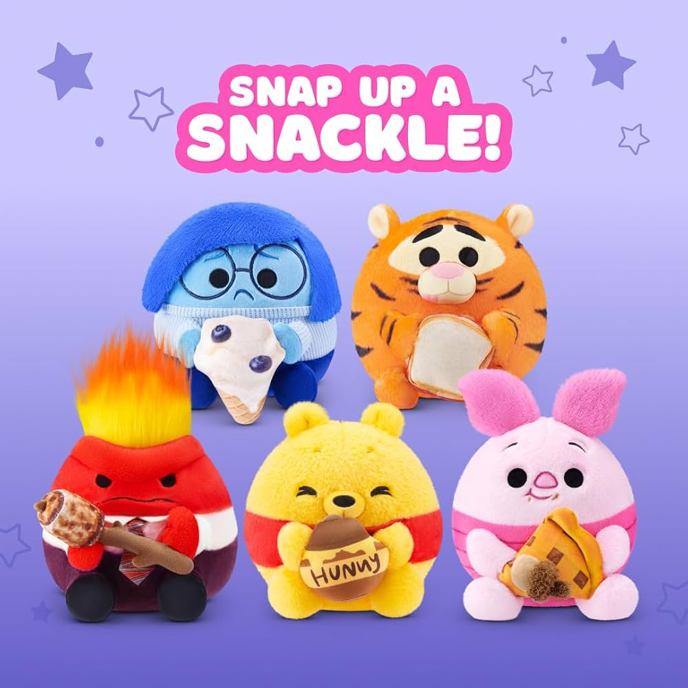 PREORDINE - ZURU SNACKLES -  S2 Disney - 6PCS - Scad.05/09/2026