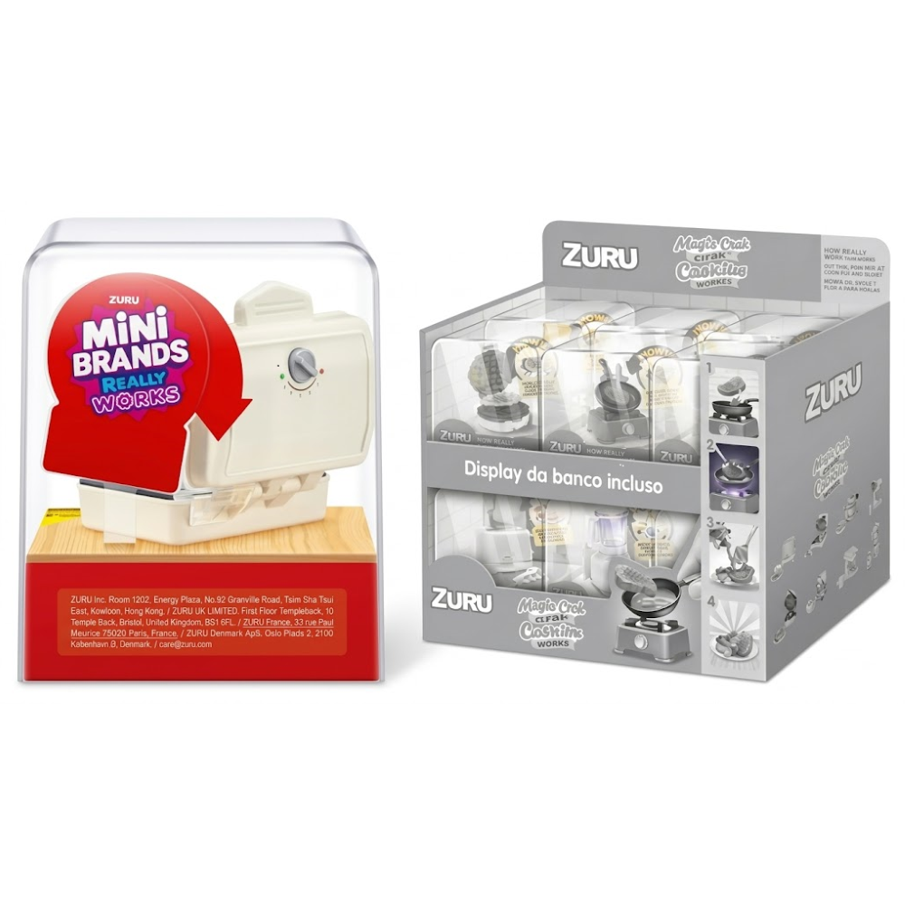 PREORDINE - ZURU MINI BRANDS -  Magic Cook Kitchen -  DISPLAY DA BANCO - 12PZ ASSORTITI - Scad.05/09/2026 (ARRIVO 30/09/26)