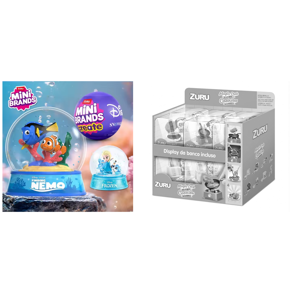 PREORDINE - ZURU MINI BRANDS -  Snow Globes Disney -  Capsule - 13Pcs - Scad.05/09/2026  - (ARRIVO 30/09/26)