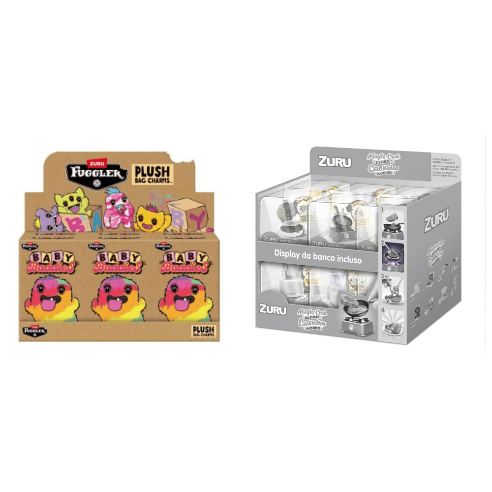 PREORDINE - ZURU FUGGLER - BABY BADDIES KEYRINGS 5"-  COLOR BOX- 6PZ - Scad.05/09/2026 - (ARRIVO 30/09/26)