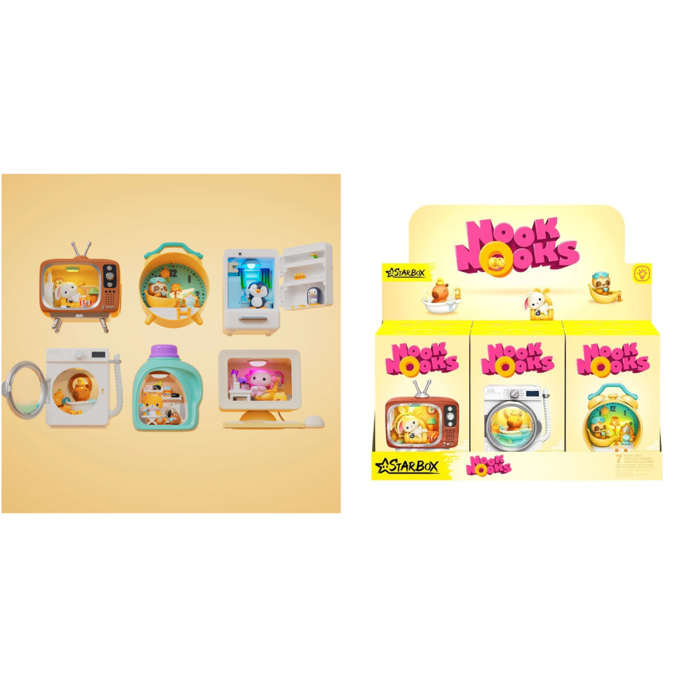 PREORDINE - ZURU -  NOOK NOOKS - BLIND BOX-COLOR BOX - Scad.05/09/2026 - (ARRIVO 30/09/26)