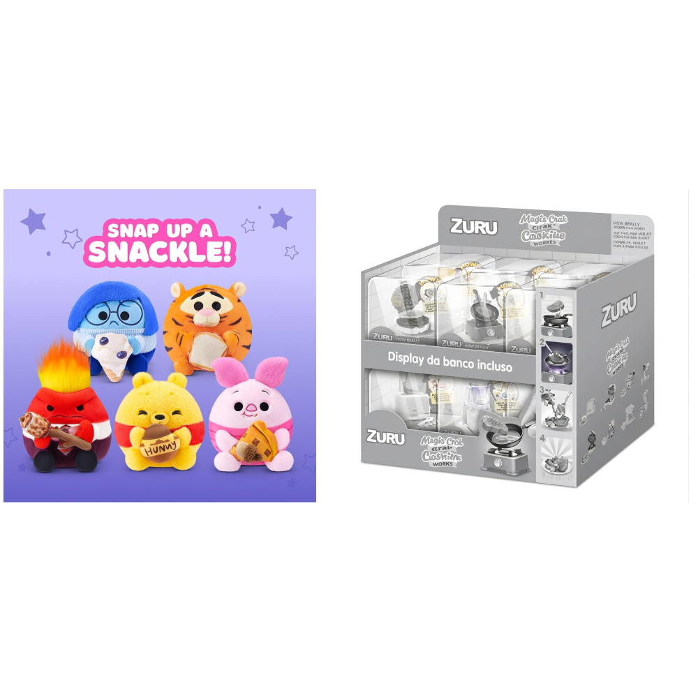 PREORDINE - ZURU SNACKLES -  S2 Disney - 6PCS - Scad.05/09/2026 - (ARRIVO 31/10/26)