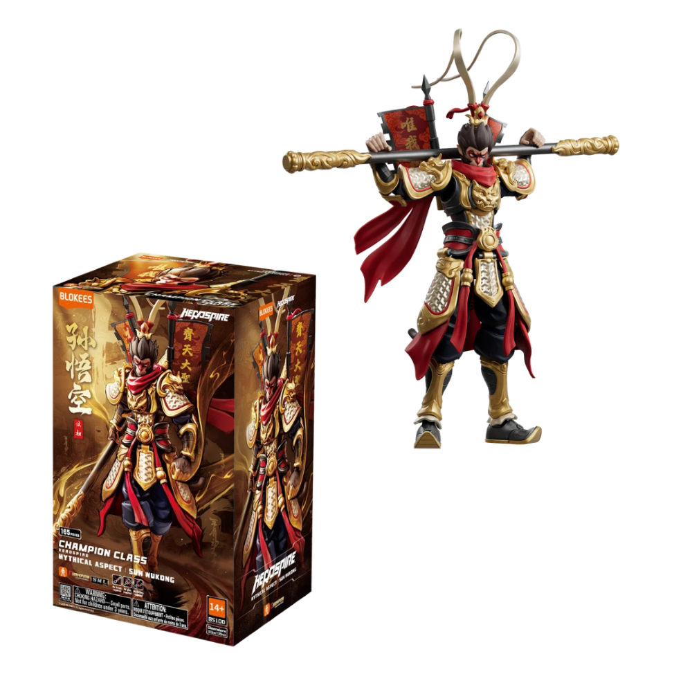 Blokees - Herospire - Champion Class - 85100 Mythical Aspect Sun Wukong Model Kit 