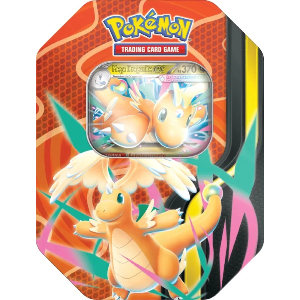 Pokemon -  Tin da Collezione Megaforze 2026 - Mega tin da 3 EX (IT) 