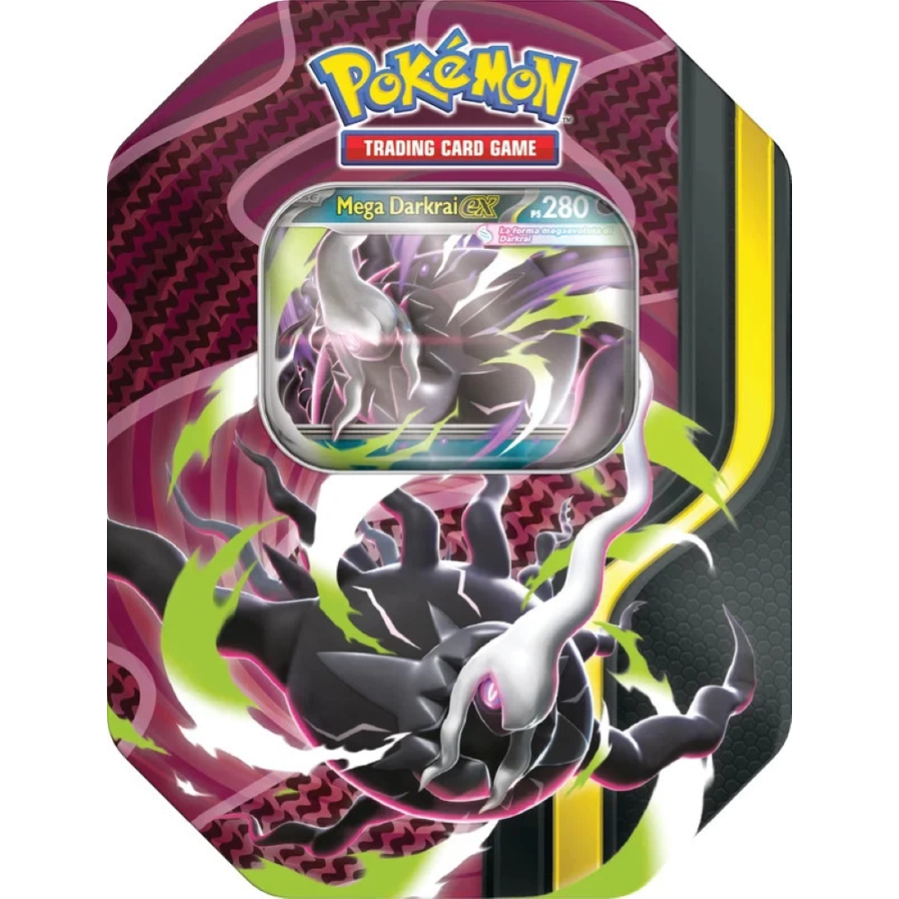 Pokemon -  Tin da Collezione Megaforze 2026 - Mega tin da 3 EX (IT) 