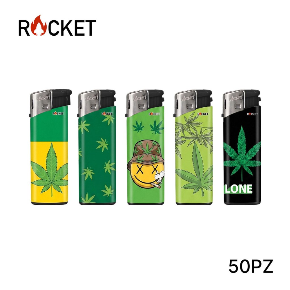ROCKET - ACCENDINO CANABIS 1PZ=(50 PZ)