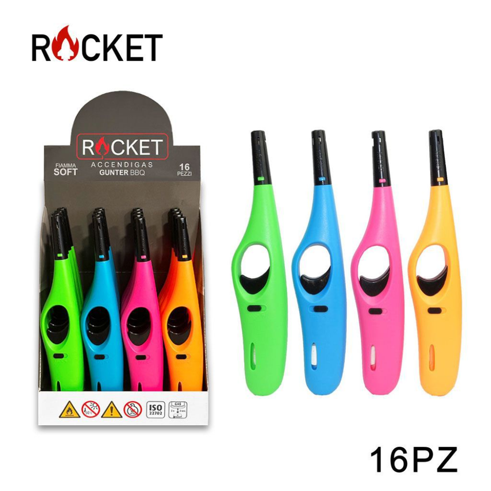 ROCKET - ACCENDIGAS GUNTER -  1PZ=(16 PZ)