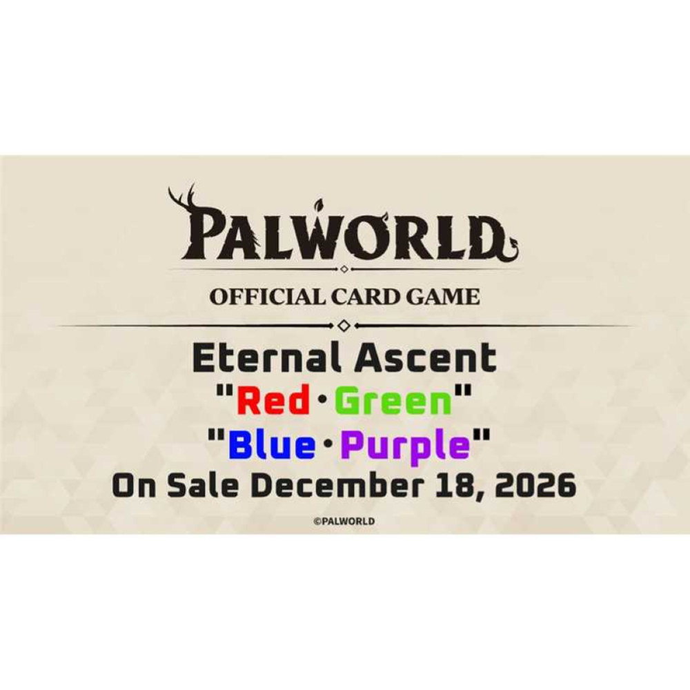 PREORDINE Display Trial Deck Palworld - TD03 Eternal Ascent Red·Green ENG 18/12/2026 (SCAD.11/09/2026)