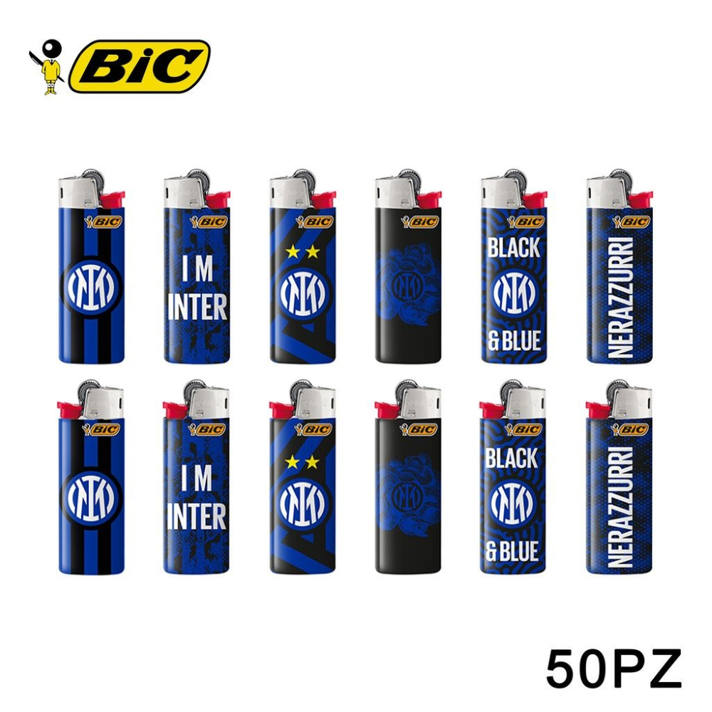 BIC ACCENDINI MINI J25 - INTER -  1PZ=(50PZ)