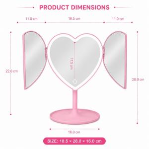VELTROM - DOUBLE HEART MIRROR LIGHT KM2503