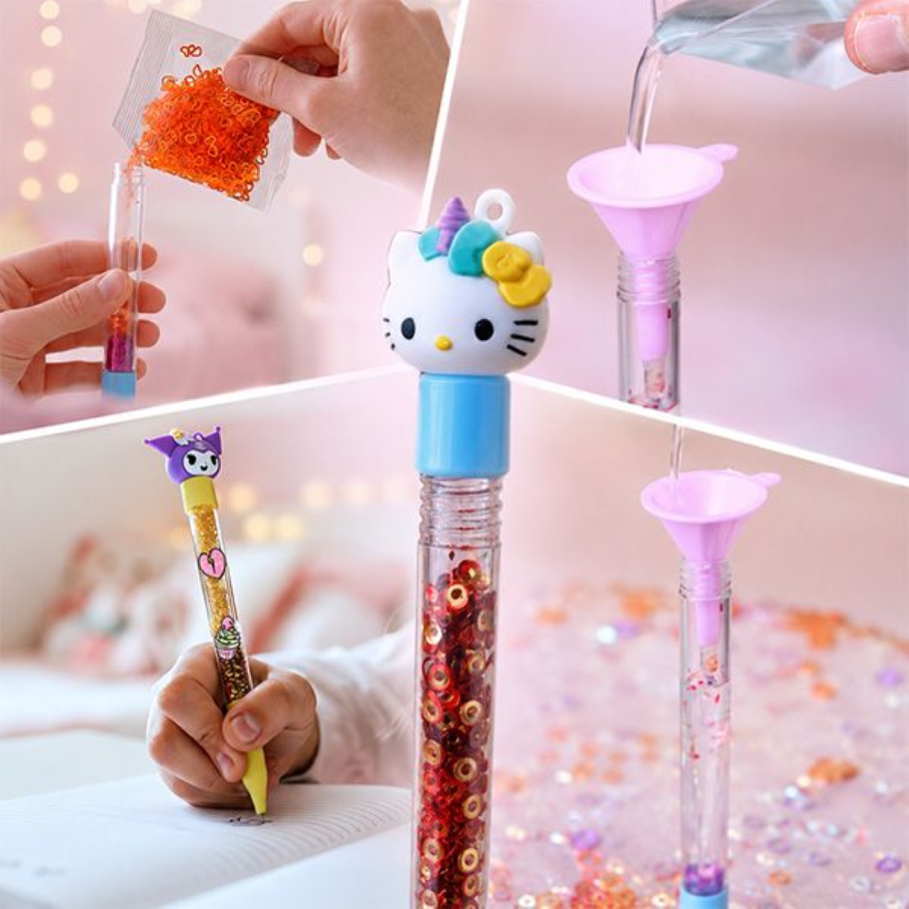 SBABAM - HELLO KITTY AND FRIENDS - KAWAII INK CLUB PEN - DISPLAY 6PC