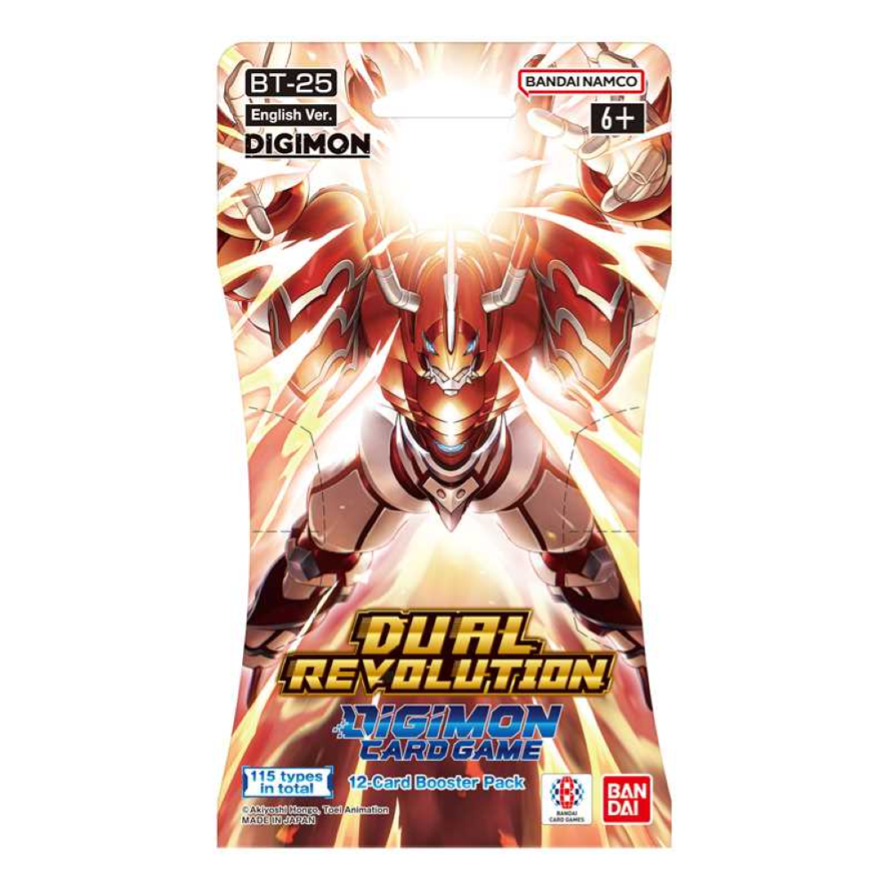 PAPER SLEEVE Digimon Card Game - Dual Revolution (BT-25)