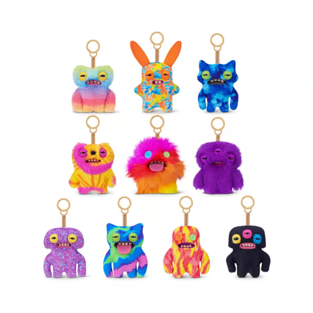 ZURU - FUGGLER:Key Rings 5" SERIE 6 -  Window Box  - 24PZ