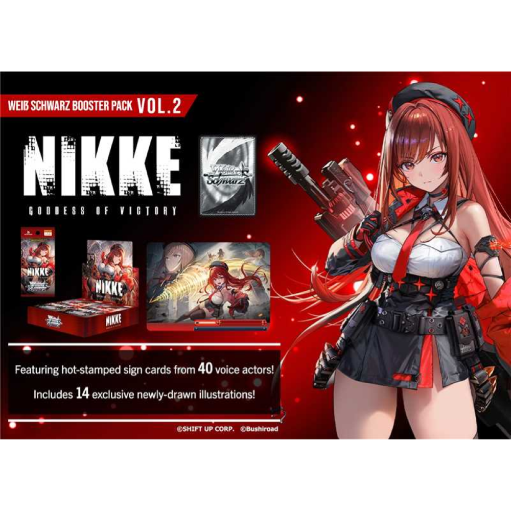 PREORDINE Weiss Schwarz Booster : GODDESS OF VICTORY: NIKKE Vol.2 (10 Packs) - ENG 25/09/2026