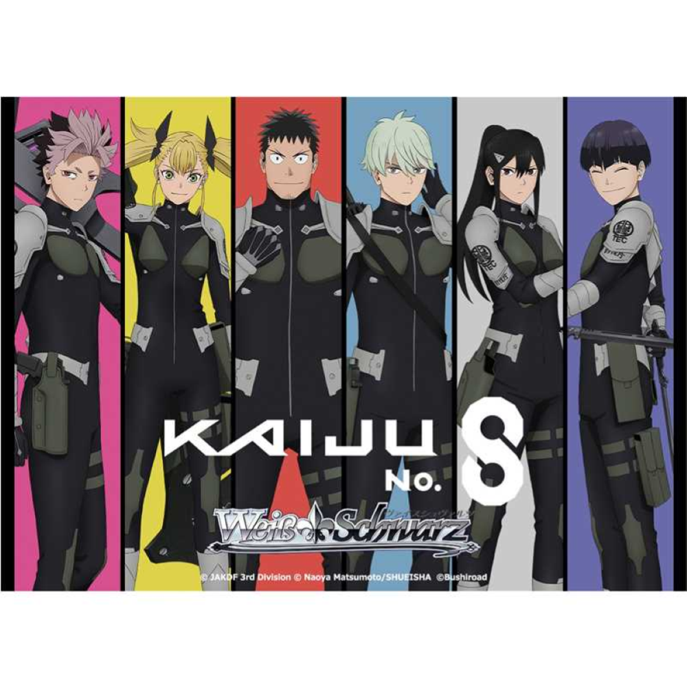 PREORDINE Weiss Schwarz Booster : Kaiju No. 8 (10 Packs) - ENG 29/01/2027 (SCAD.14/09/2026)
