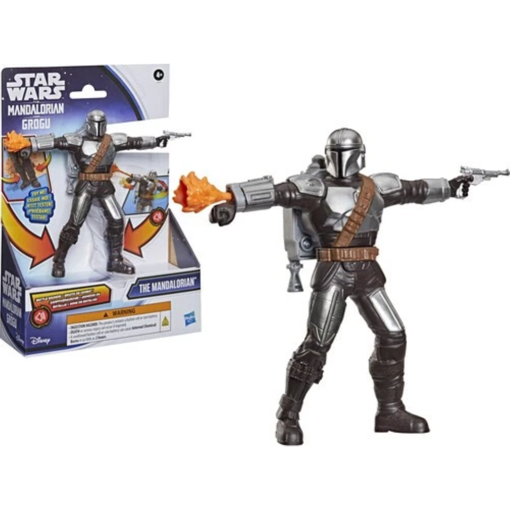 HASBRO -  Star Wars Movie Deluxe Mandalorian Figur G31205L0