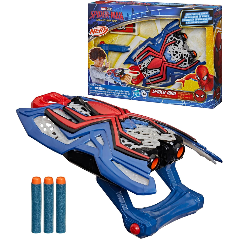 HASBRO -  Spettacolo di nerf del film di Spider-Man G2454EU4