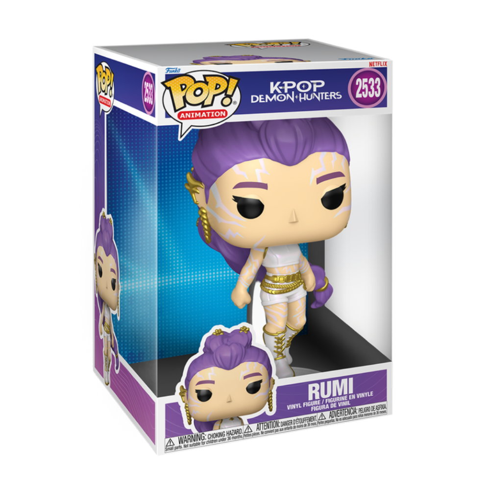 FUNKO POP JUMBO KPOP DEMON HUNTERS - VINYL FIGURE 2533 RUMI 25CM - 97568
