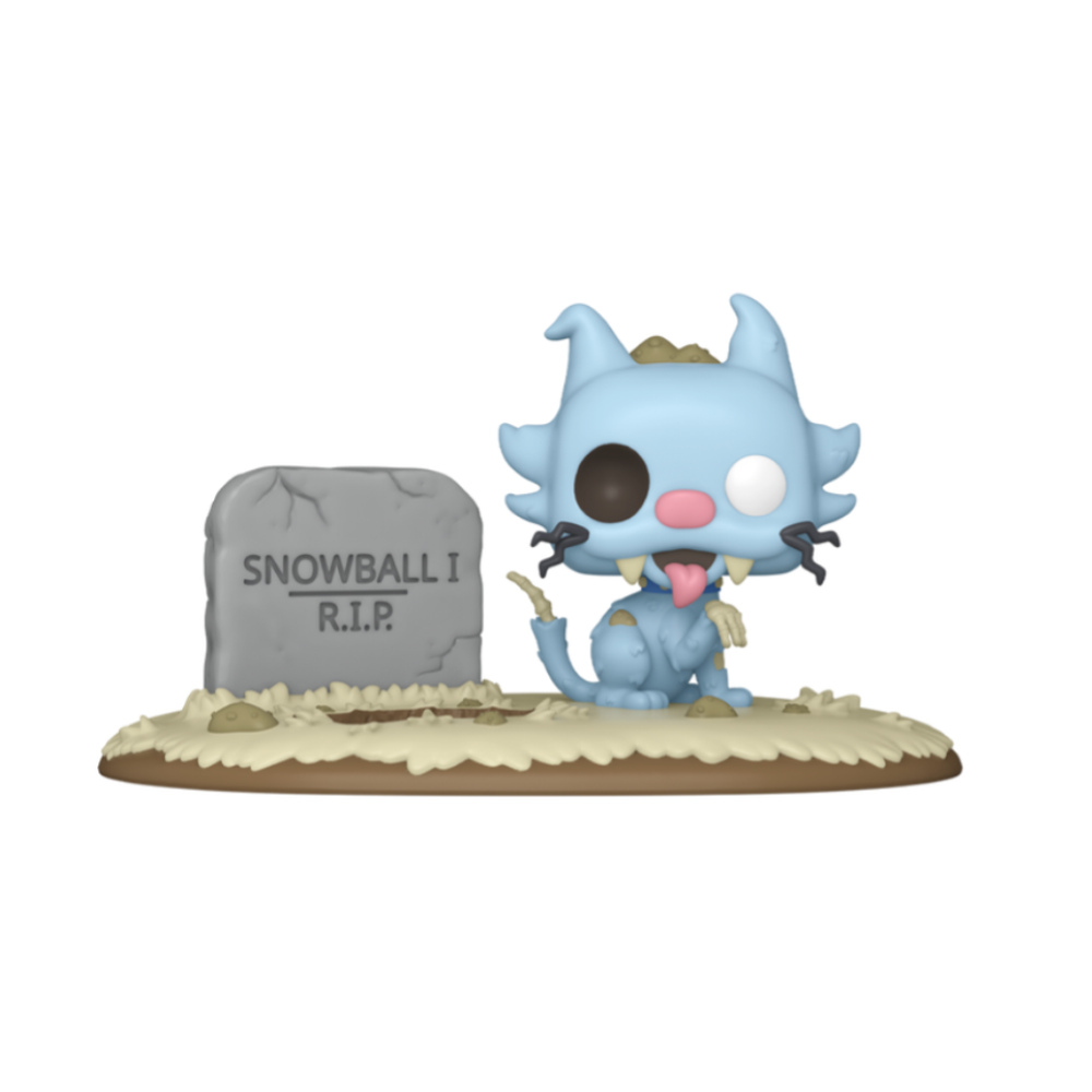 FUNKO POP DELUXE SIMPSONS - VINYL FIGURE 1949 ZOMBIE SNOWBALL 9CM - 93119