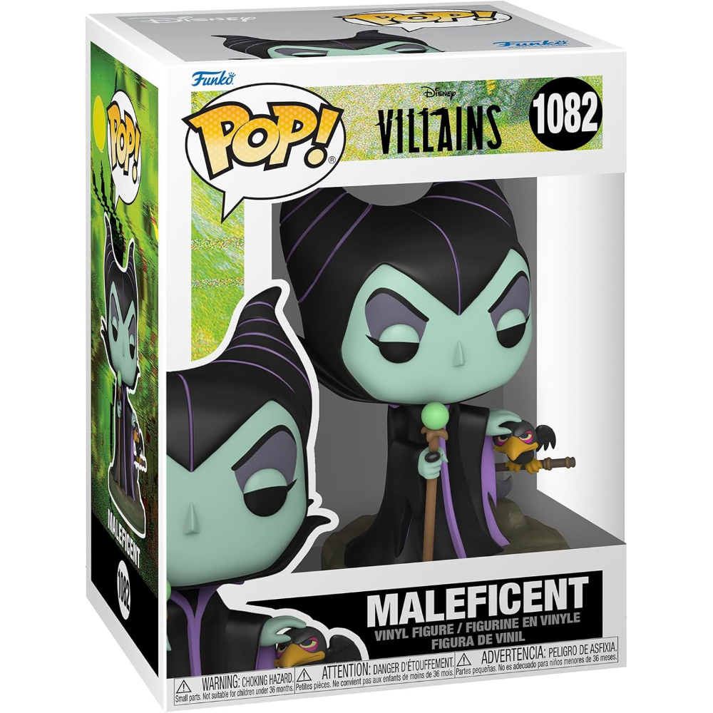 FUNKO POP DISNEY: VILLAINS - VINYL FIGURE 1082 MALEFICENT 9CM - 57352