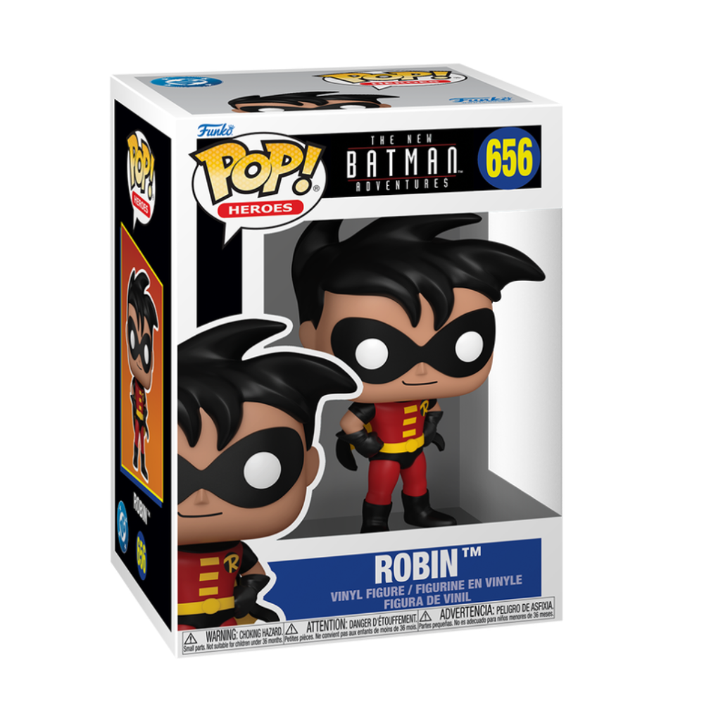 FUNKO POP NEW BATMAN ADVENTURES - VINYL FIGURE 656 ROBIN 9CM - 93172