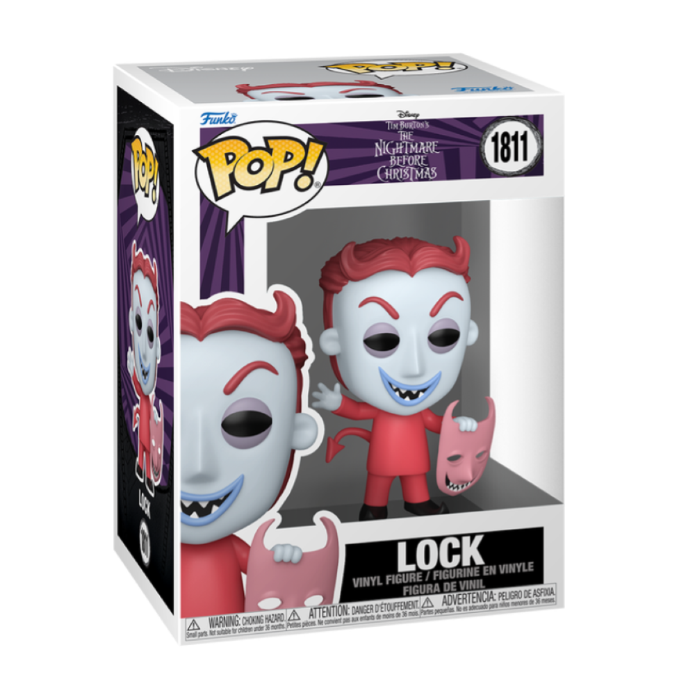 FUNKO POP THE NIGHTMARE BEFORE CHRISTMAS - VINYL FIGURE 1811 LOCK 9CM 93242
