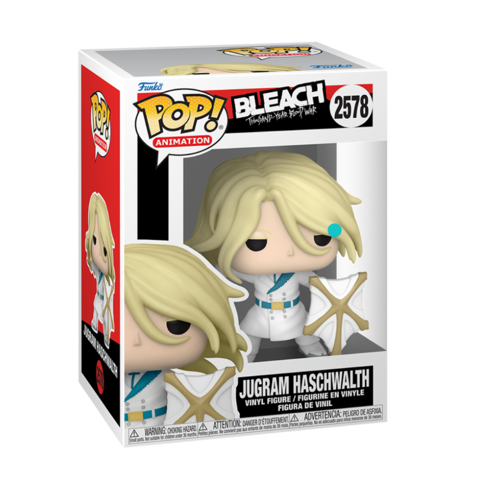 FUNKO POP Bleach Thousand Year Blood War - VINYL FIGURE 2578 JUGRAM HASCHWALTH 9CM - 93322