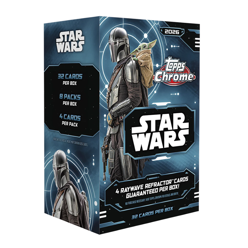 PREORDINE Topps Chrome - Star Wars - Value Box 30/09/2026 (SCAD.21/09/2026)