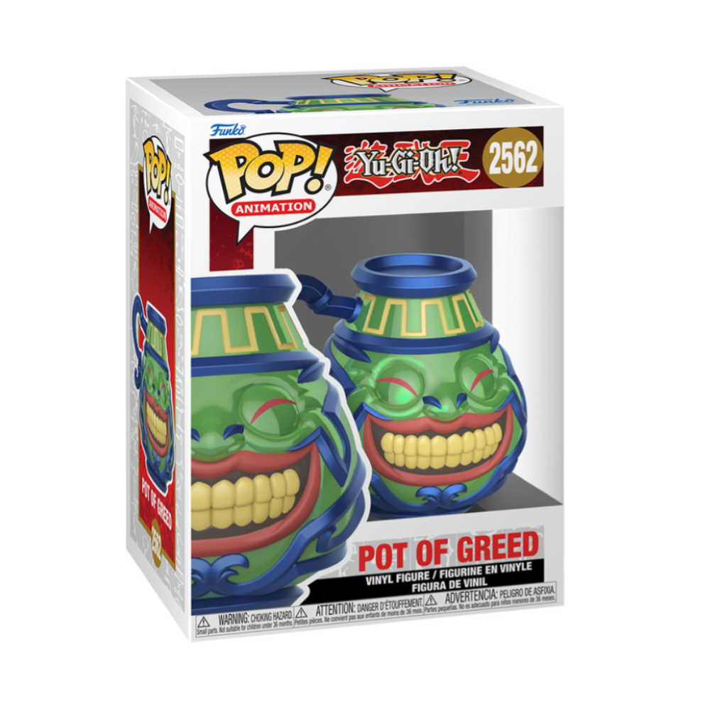 FUNKO POP YU-GI-OH! - VINYL FIGURE 2562 POT OF GREED 9CM - 93306