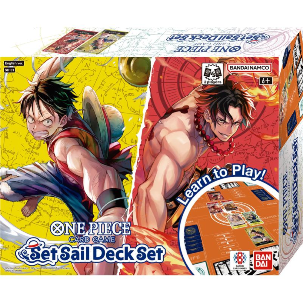 One Piece Card Game Set Sail Deck [SD-01] 18/09/26 MAX 2 PER STORE