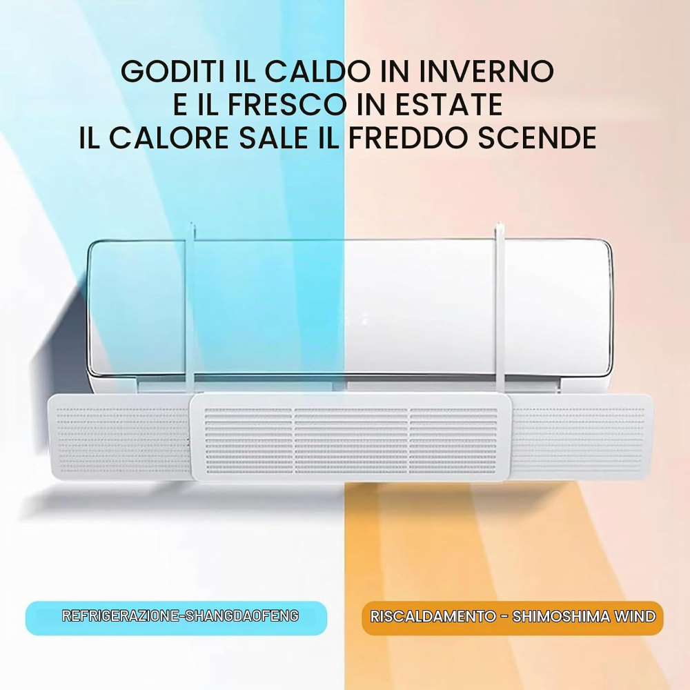 SUPERIOR - AIR FLOW - DEFLETTORE UNIVERSALE PER ARIA CONDIZIONATA