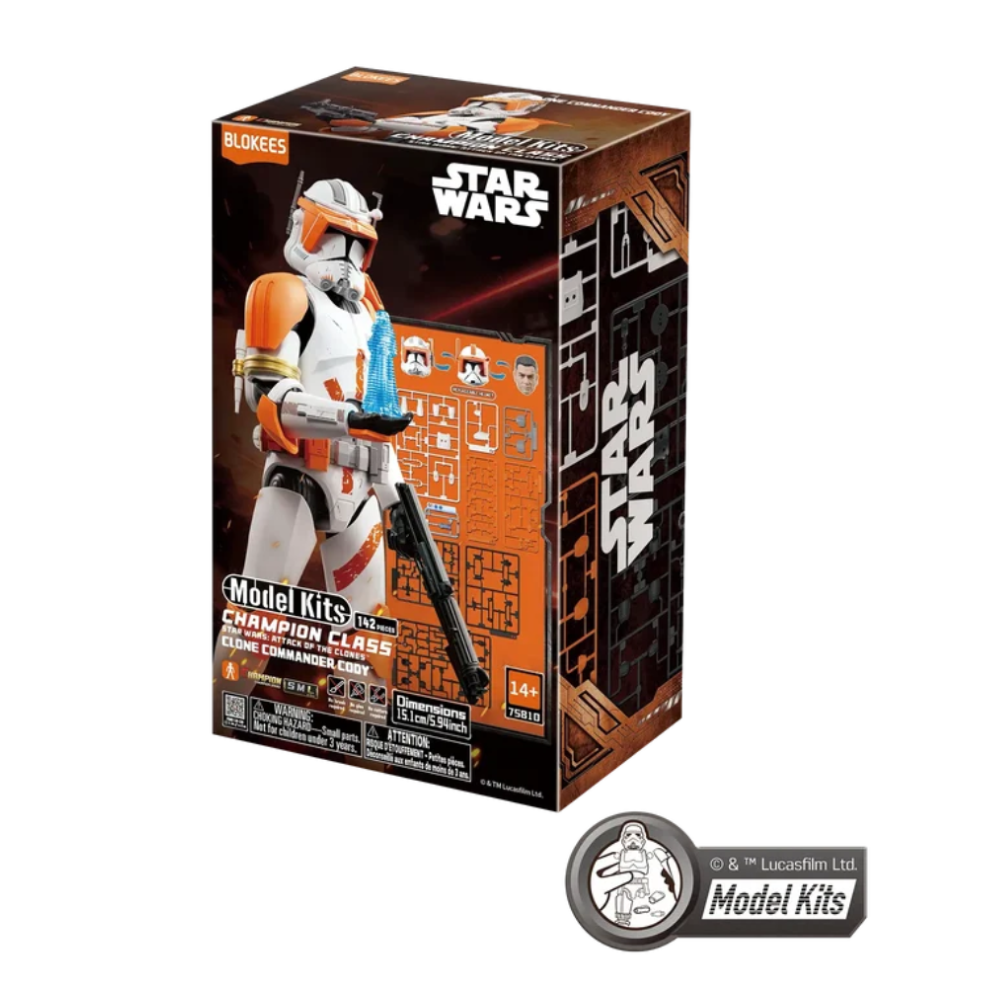 Blokees - Star Wars - Champion Class 10 - 75810 Attack of the Clones - Commander Cody Model Kits 