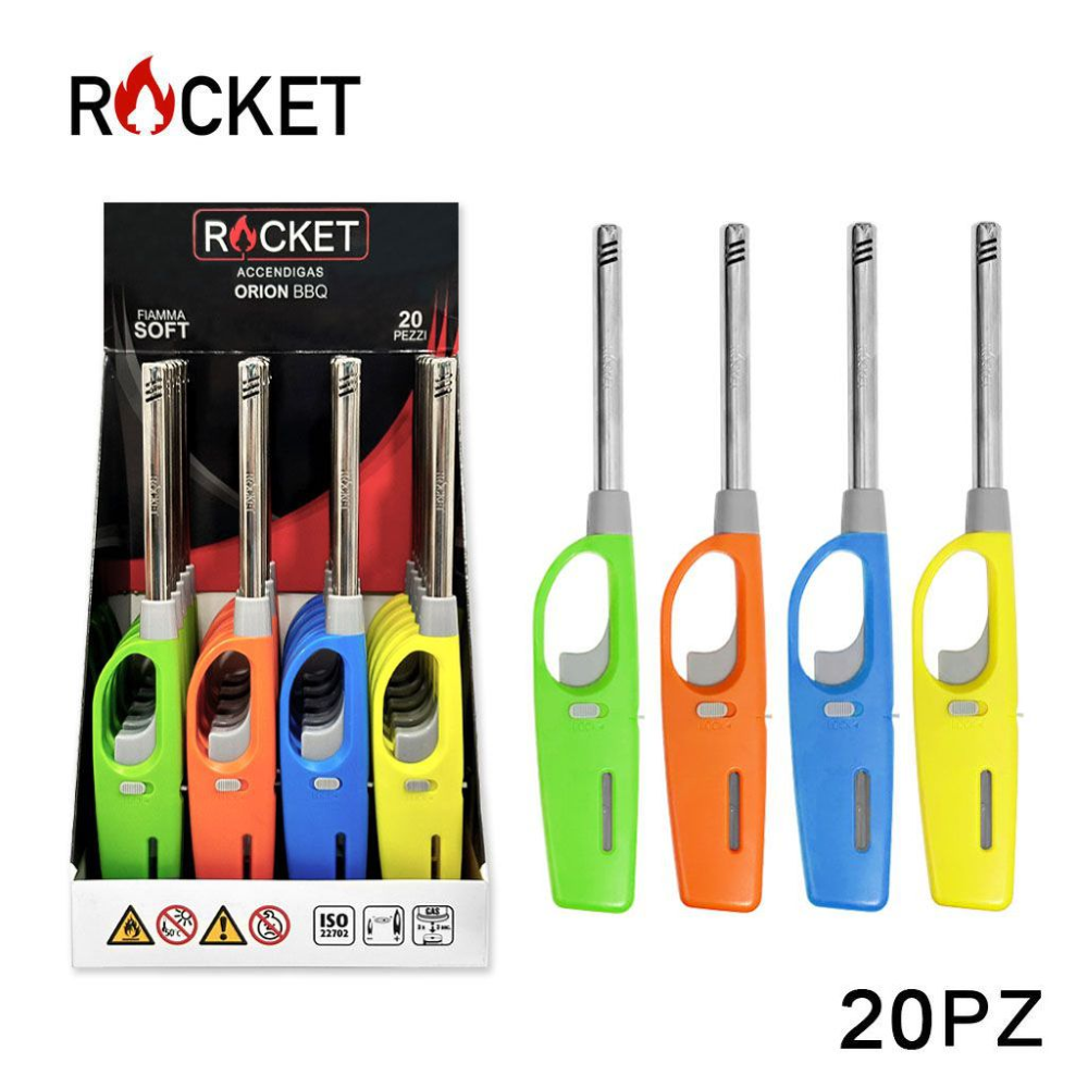 ROCKET - ACCENDIGAS ORION 23CM SOFTFLAME 1PZ=(20PZ)